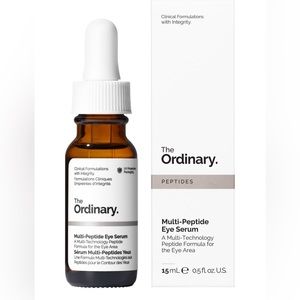 The Ordinary Multi-Peptide Eye Serum NEW IN BOX 15mL — anti-aging $25 retail